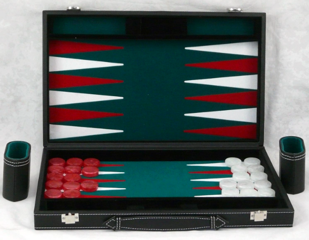 Box Case Backgammon Set Box Case Backgammon Set