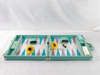 20 INCHES PROFESSIONAL BACKGAMMON SET IN SHARK PATTERN DESIGN PU