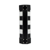 Portable Beech Wood Leather Checkers Travel Game Backgammon Roll Up Set 