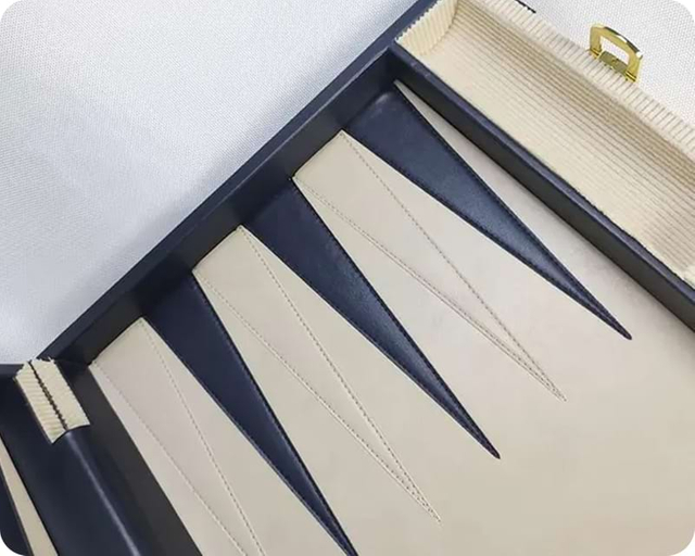 custom backgammon set process