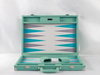 20 INCHES PROFESSIONAL BACKGAMMON SET IN SHARK PATTERN DESIGN PU