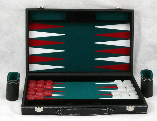 Custom Box Case Backgammon Set for Easy Storage