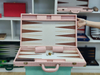 Luxury Customizable Backgammon with Full Accessories and Comfortable Handle Premium Tournament Set Wholesale - 23 Inch