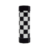 Portable Beech Wood Leather Checkers Travel Game Backgammon Roll Up Set 