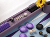 Classic Backgammon Set with Gun Colour Metail Fittings in Professional Size