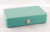 Metal Ring Checker Backgammon in Tiffany Blue Colour