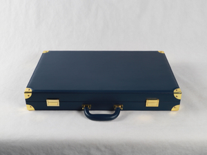 NEW Backgammon With Metal Ring Checkers