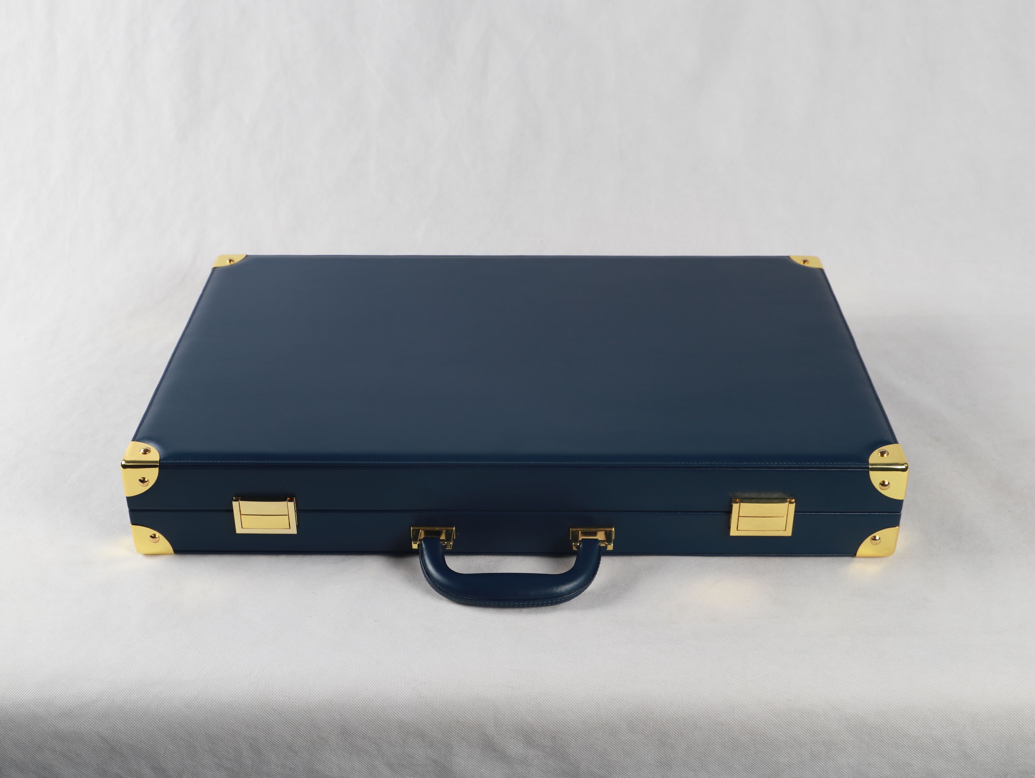 NEW Backgammon With Metal Ring Checkers