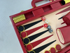Golden Metal Checkers with leather on the top