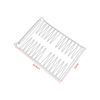 Sheepskin Backgammon Roll Up Set with Metal Dice and Checkers