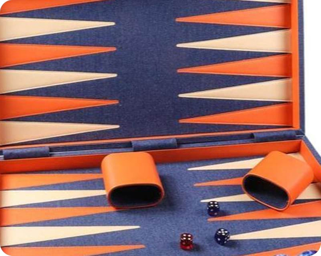 canvas backgammon set