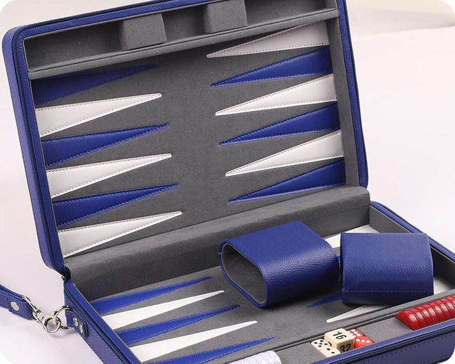 felt backgammon set