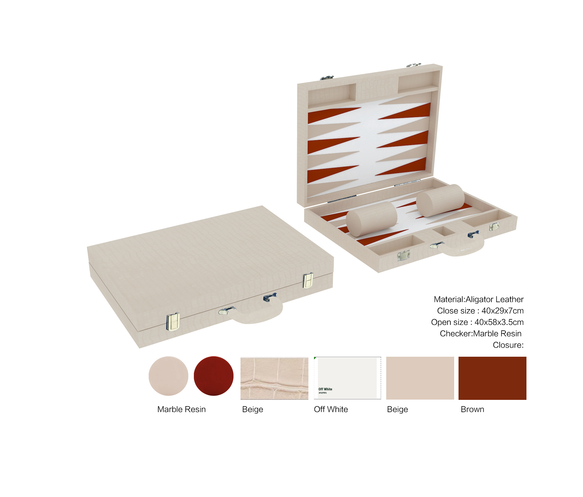 COSTOMIZE YOUR OWN BACKGAMMON