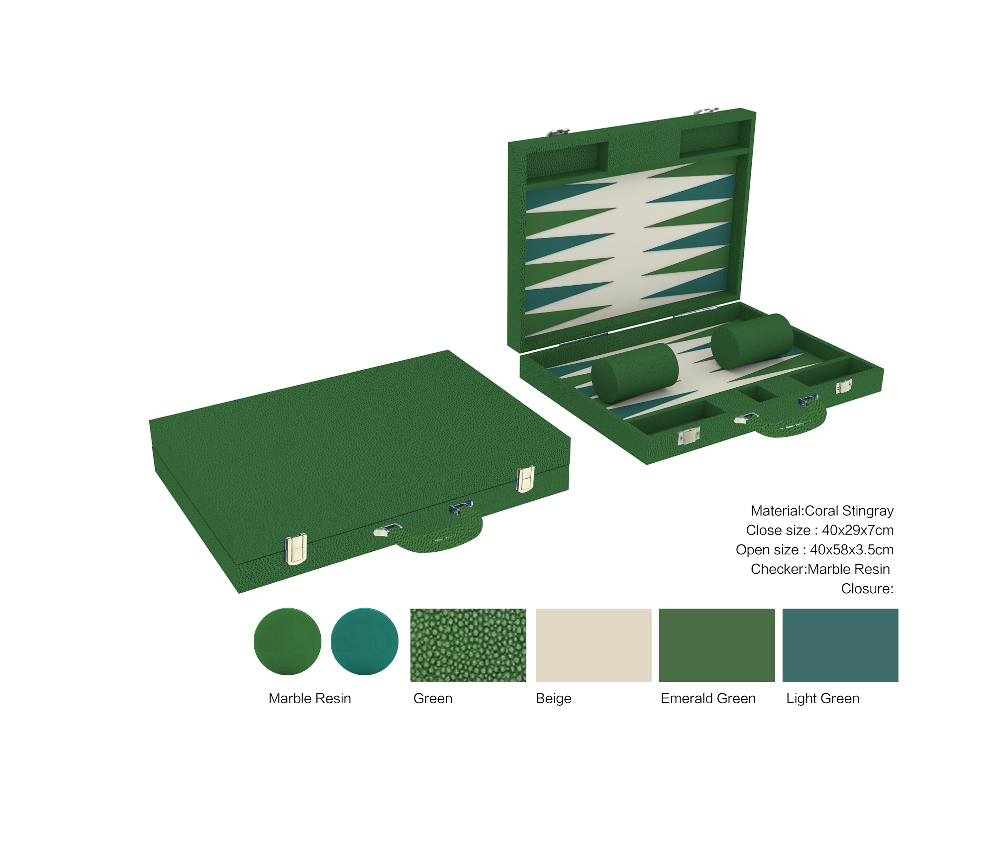 COSTOMIZE YOUR OWN BACKGAMMON