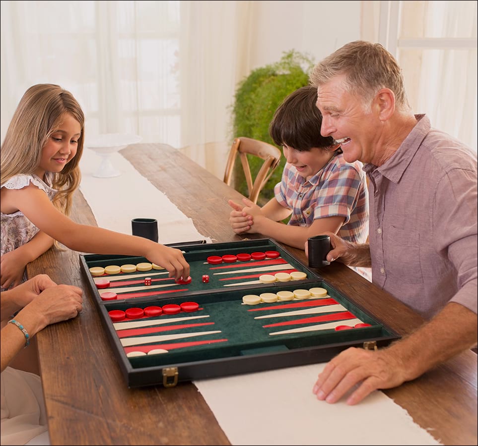 home backgammon sets