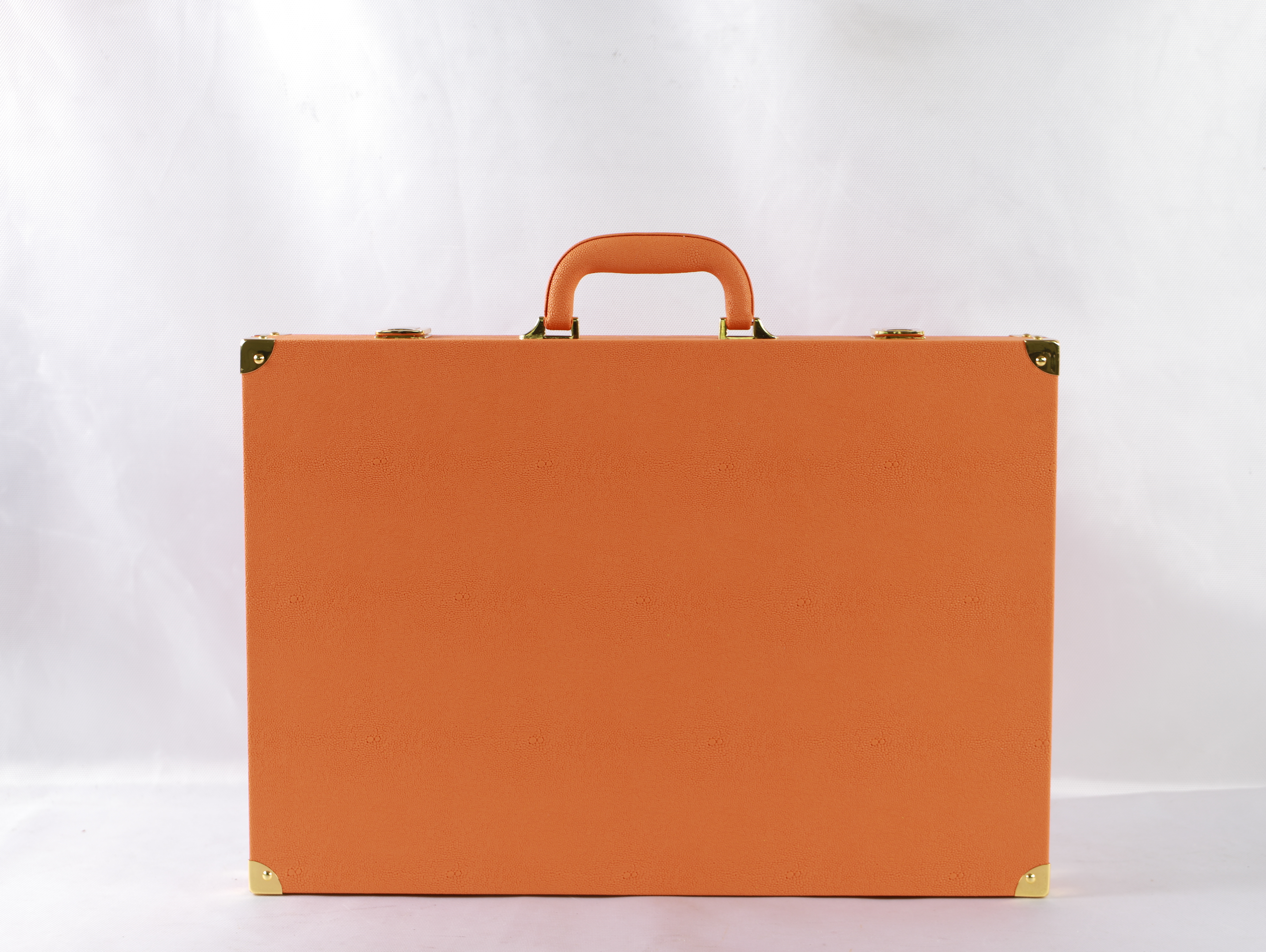20 INCHES PROFESSIONAL BACKGAMMON SET IN ORANGE