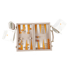 PREMIUM COPORATE GIFTS BACKGAMMON BRANDED IN BULGARI