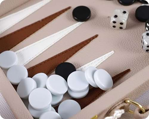 Custom Backgammon Game Pieces