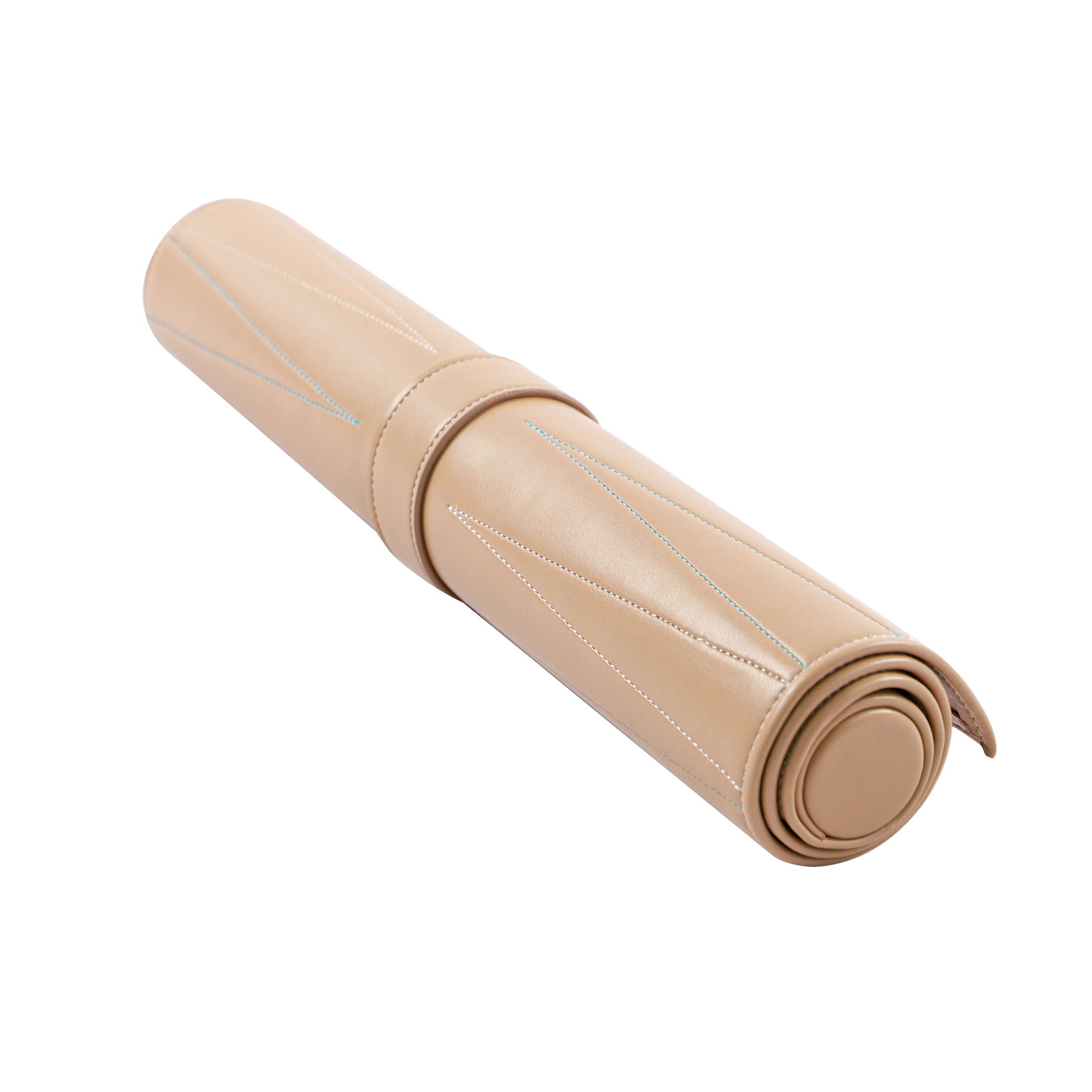 Roll Up PU Leather Travel Backgammon Set