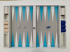 Portable Detachable Wooden Backgammon Table Set Replaceable Playing Surface