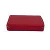 Travel PU Leather Backgammon Set With Zipper Case