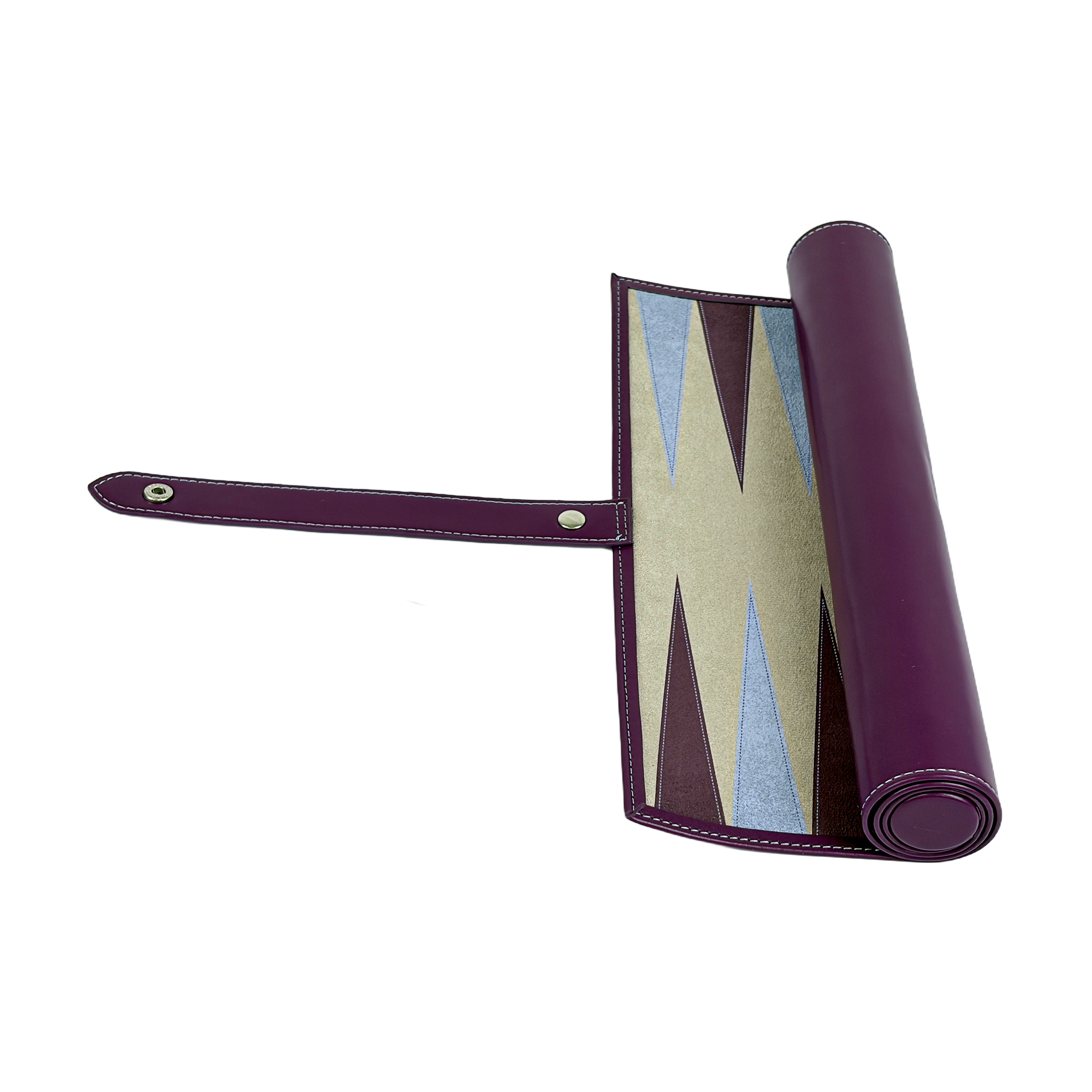 Portable Rollable Backgammon Travel Set